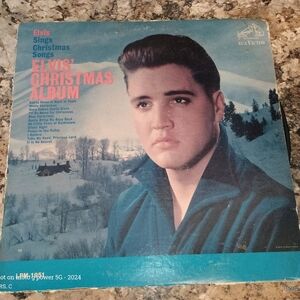 Vinyl record Elvis Christmas Alblum Plays Perfect Two-sided